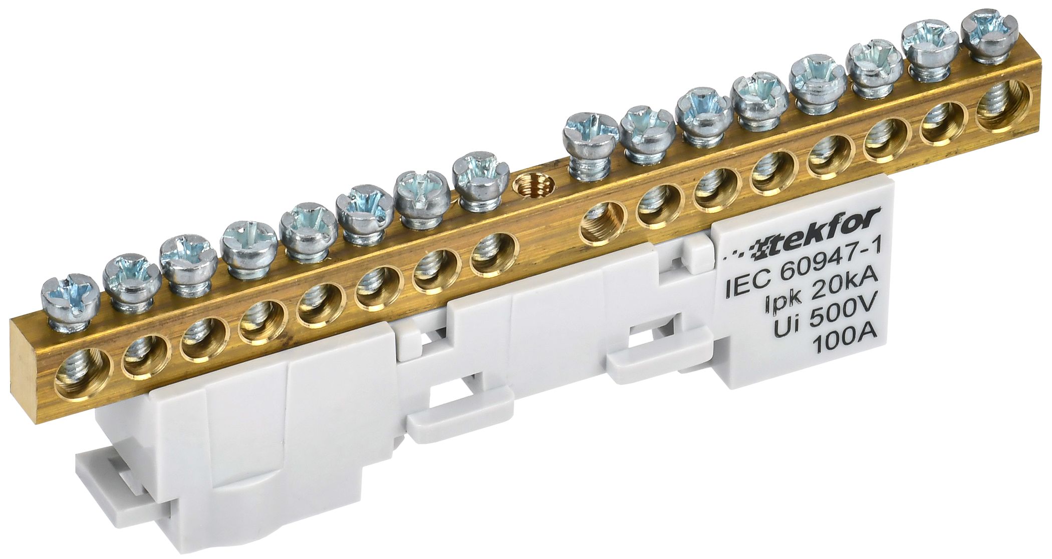 Изображение товара IEK TEKFOR Шина L фаза 6х9-16-Ср с изолятором