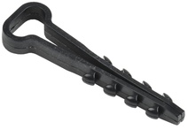 Изображение товара IEK Дюбель хомут 5х8мм нейлон черный (100шт) Изображение товара IEK Дюбель хомут 5х8мм нейлон черный (100шт)