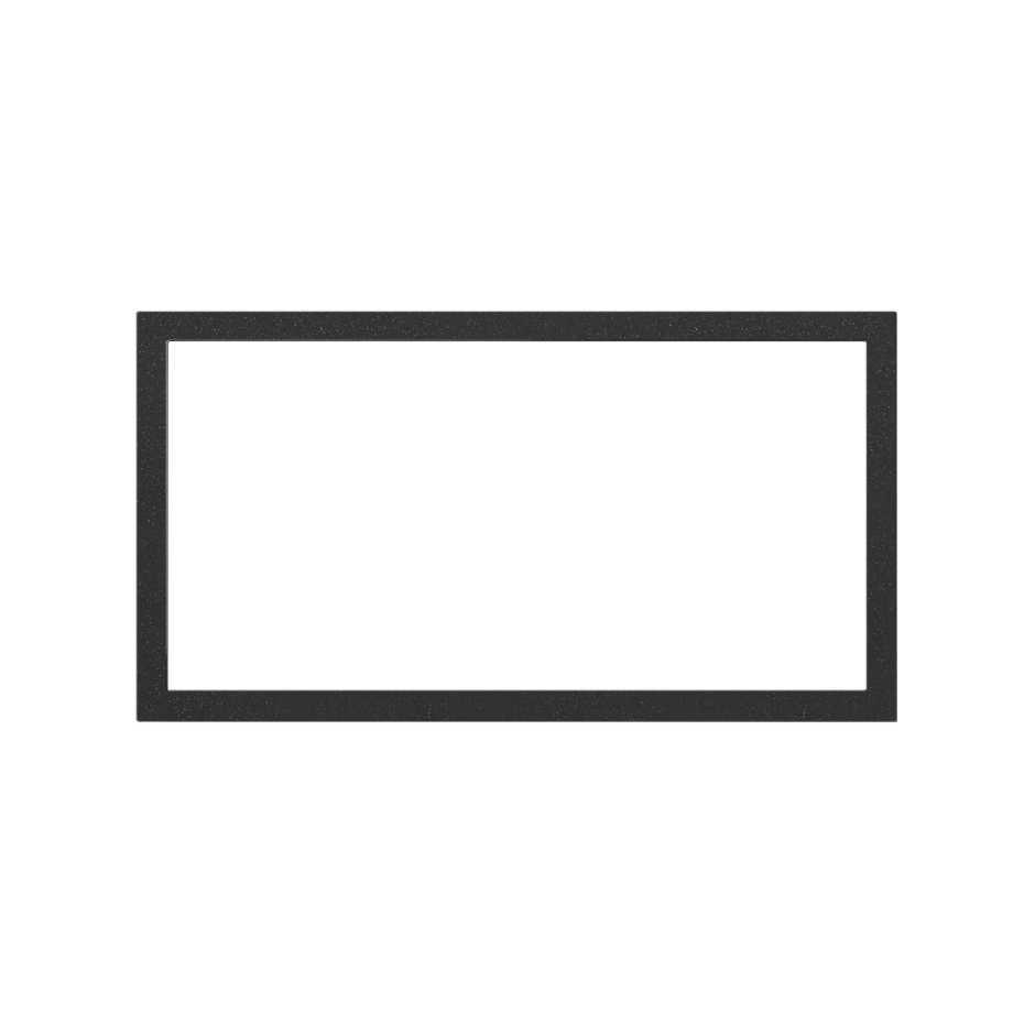 Изображение товара Simon 100 Черный матовый: рамка на 2 поста