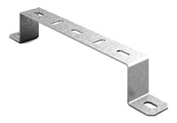 Изображение товара OSTEC Скоба для настенного крепления 300, толщ. 2,0 мм, Сендзимир цинк
