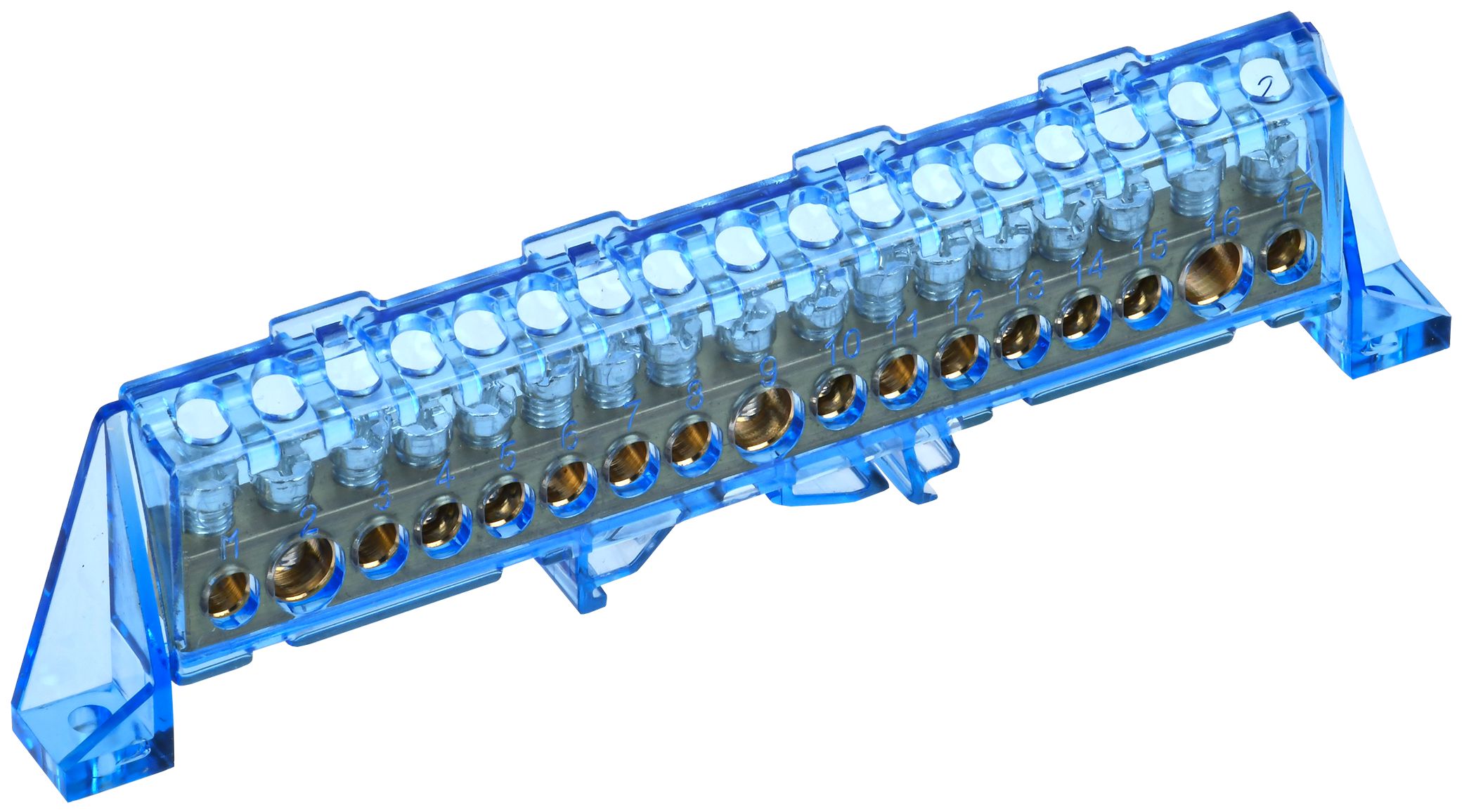 Изображение товара IEK TEKFOR Шина N "ноль" в комб. изол. "Стойка" 8х12-17-С