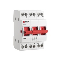 Изображение товара EKF PROxima Трехпозиционный переключатель ТПС-63 3P 16А.