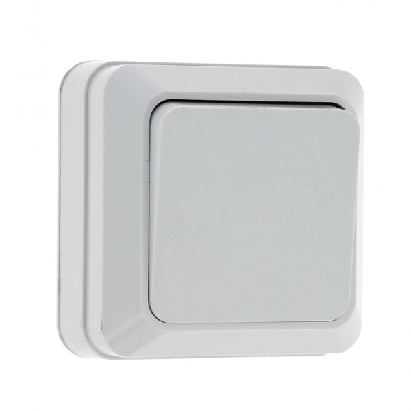 Изображение товара EKF PROxima Рим Выключатель 1-клавишный 10А белый.