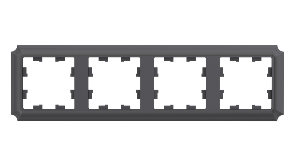 Изображение товара AtlasDesign Antique рамка 4-постовая базальт