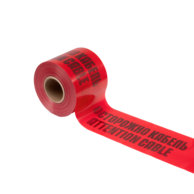 Изображение товара Лента сигнальная "Осторожно кабель" ЛСЭ 150 100 п.м.*150 мм Rexant.