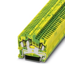 Изображение товара Phoenix Contact Клемма защитного провода STS 2,5-TWIN-PE Изображение товара Phoenix Contact Клемма защитного провода STS 2,5-TWIN-PE