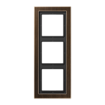 Изображение товара JUNG Античная латунь рамка 3-постовая