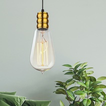 Изображение товара ЭРА Светильник подвесной PL13 E27 - 3 GB под лампу E27 провод 1 м золотой бронзовый