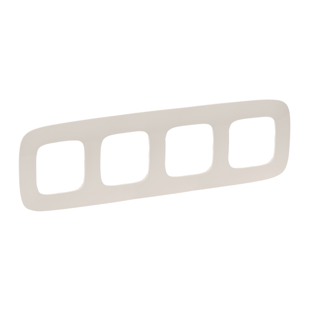Изображение товара Valena ALLURE Рамка 4-поста слоновая кость