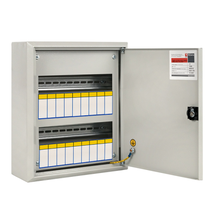 Изображение товара EKF ЩРН-18 навесной, IP31, 350×300×120, замок, стальной корпус