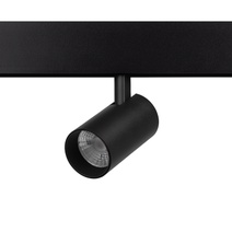 Изображение товара ЭРА Магнитный трековый светильник TRM20-6-7W4K BK светодиодный 7Вт 4000К черный для системы NOVA