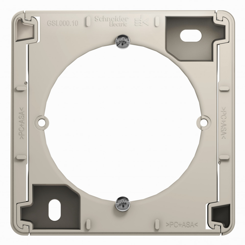 Изображение товара Systeme Electric Glossa Молочный Коробка для наружного монтажа