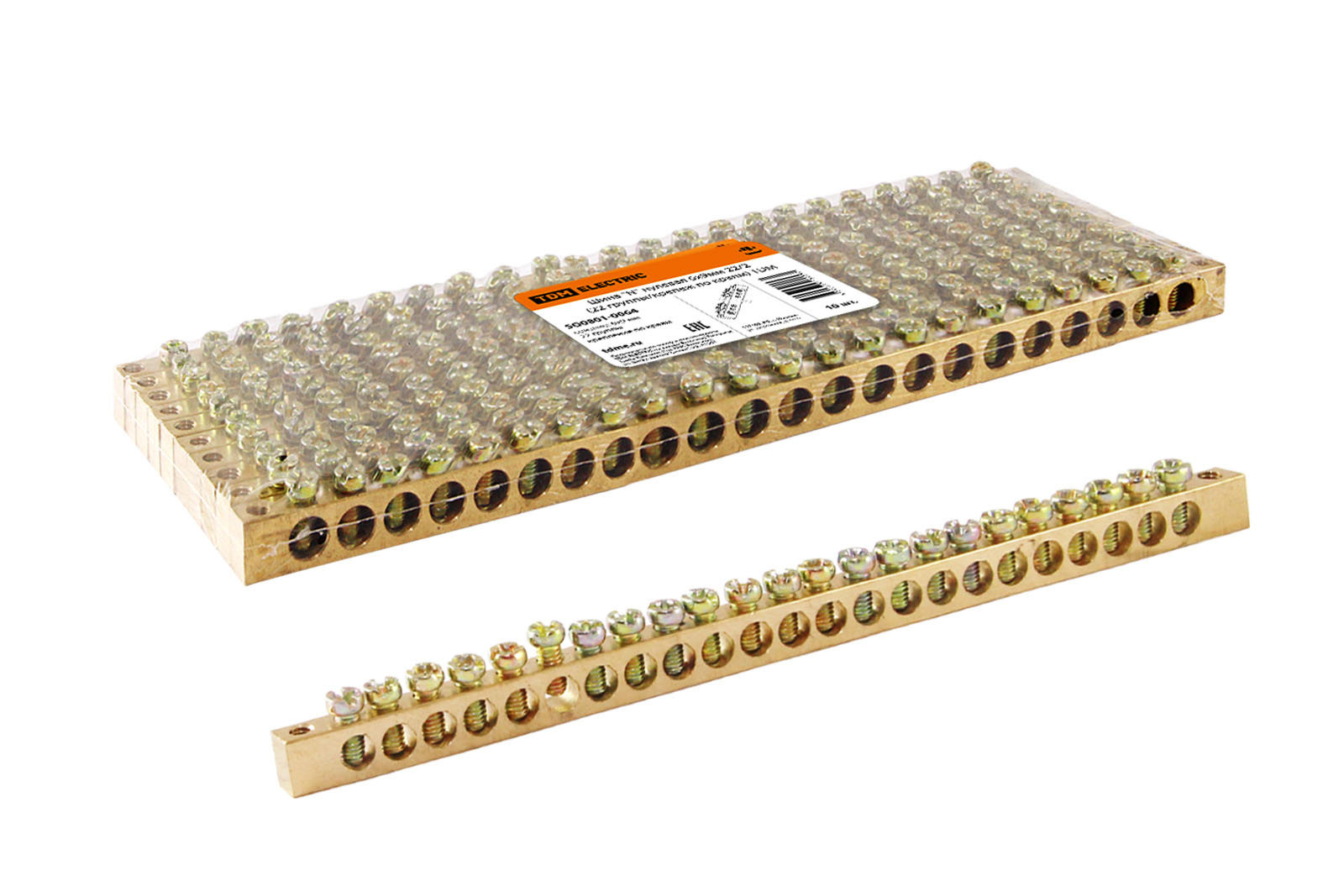 Изображение товара Шина нулевая TDM N 6x9 мм 1000 мм SQ0801-0086