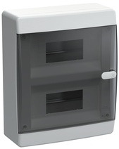 Изображение товара IEK UNION Compact Корпус пласт. ЩРН-П-18 IP41 черн. пр. дв.