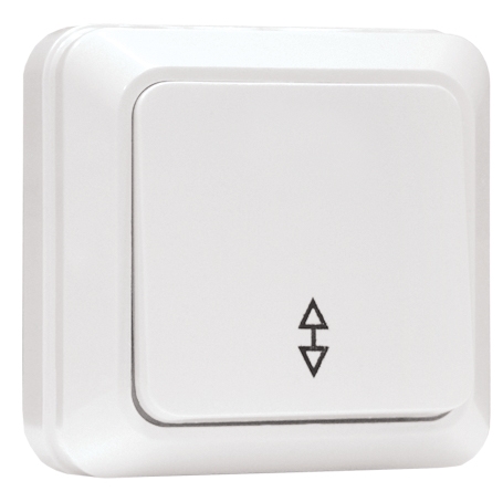 Изображение товара EKF PROxima Рим Выключатель проходной 1-клавишный 10А белый.