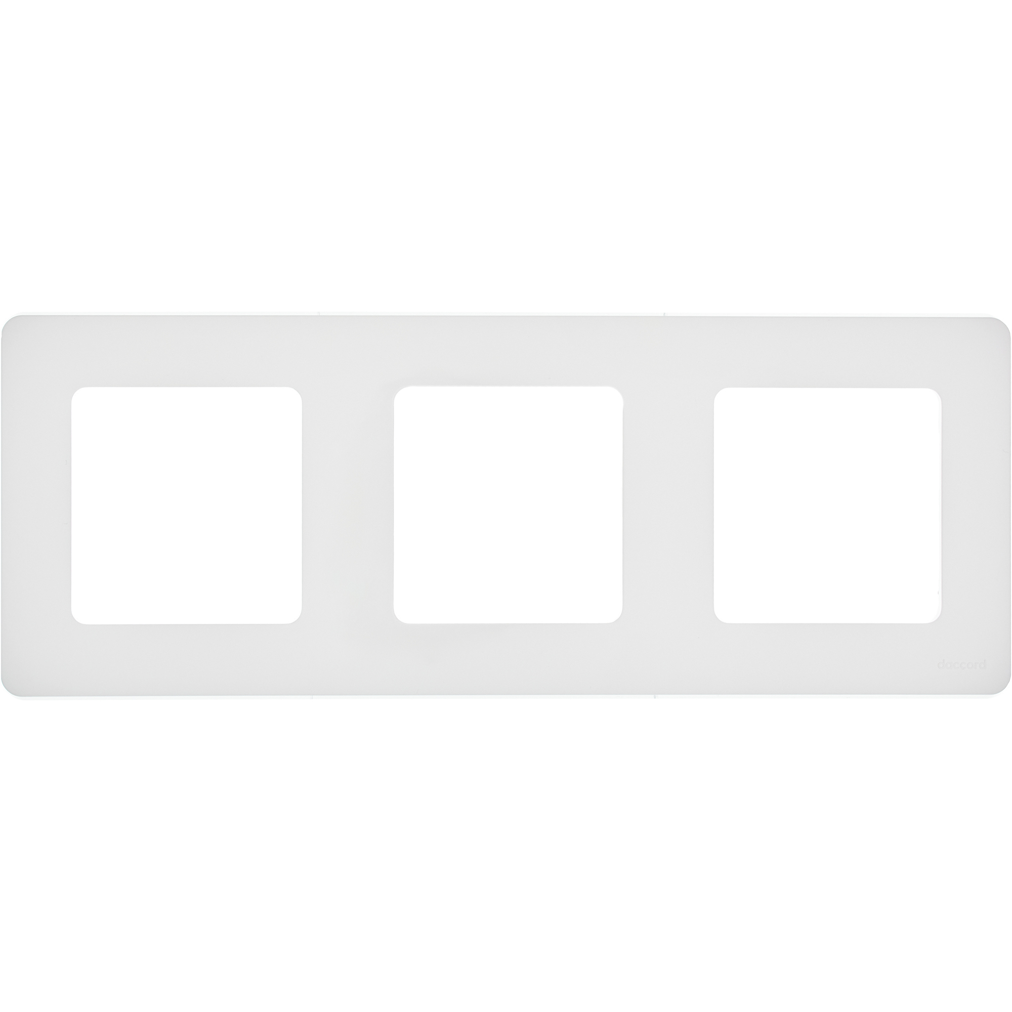 Изображение товара Legrand Inspiria рамка декоративная 3 поста белый для механизмов Inspiria