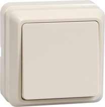 Изображение товара GENERICA OKTAVA ВС20-1-0-ОКм Выключатель 1кл 10А откр.уст. (кремовый)