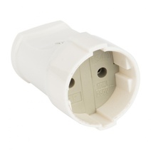 Изображение товара EKF PROxima Гнездо штепсельное б/з бел. 10А 250В.