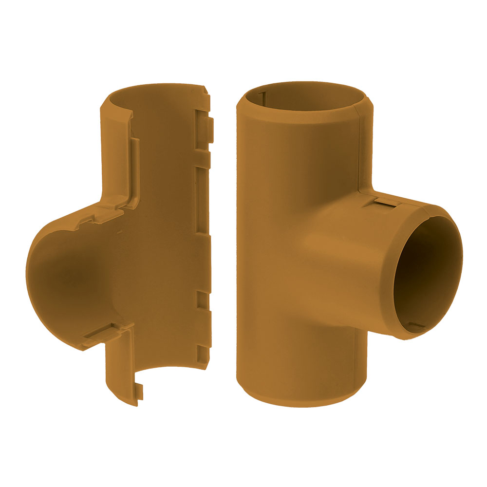 Изображение товара Промрукав  Тройник разборный бук д16 (70шт/700шт уп/кор)