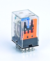 Изображение товара Dekraft Промежуточное реле 4 конт. с LED инд. и TEST функ. 3А 24В DC ПР-102