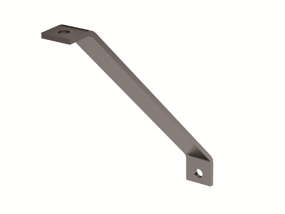 Изображение товара DKC Укосина для консолей и подвесов, 200 мм, горячеоцинкованная