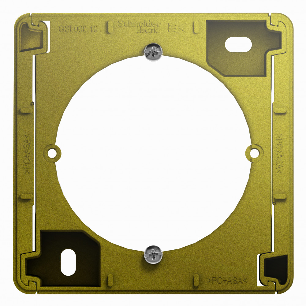 Изображение товара Systeme Electric Glossa Фисташковый Коробка для наружного монтажа