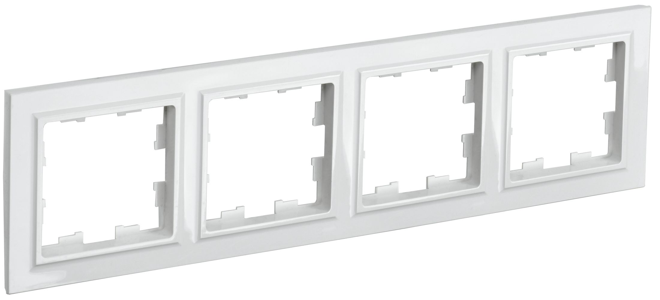 Изображение товара IEK BRITE BASE Белый Рамка 4-м РУ-4-БрБ