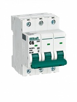 Изображение товара Dekraft Автоматический выключатель 3Р 6А х-ка C ВА-103 6кА