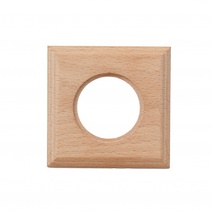 Изображение товара BIRONI Шедель Бук Натурэль Рамка 1-ая Форма квадрат (скрытый монтаж)