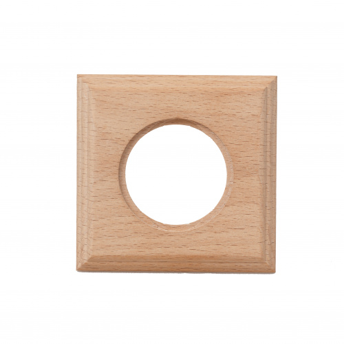 Изображение товара BIRONI Шедель Бук Натурэль Рамка 1-ая Форма квадрат (скрытый монтаж)