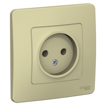 Изображение товара Systeme Electric Blanca внутр Беж Розетка б/з без шторок, 16А, 250В