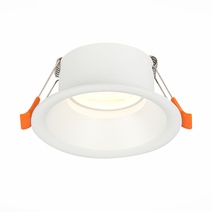 Изображение товара ST Luce ST201.508.01 Светильник встраиваемый Мат. белый GU10 1*50W D89xH40 220V Без ламп Изображение товара ST Luce ST201.508.01 Светильник встраиваемый Мат. белый GU10 1*50W D89xH40 220V Без ламп