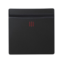 Изображение товара Simon 82 Графит Накладка на выключатель под карточку, S82,82Нат