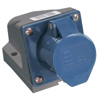 Изображение товара IEK Розетка 123 стационарная 2Р+РЕ 32А 220В IP44