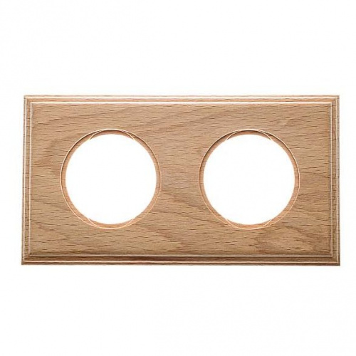 Изображение товара BIRONI Шедель Бук Натурэль Рамка 2-ая Форма квадрат (скрытый монтаж)