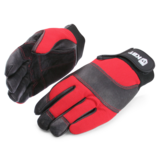 Изображение товара Перчатки монтажника КВТ С-33 L - кожа двойной защиты и сцепления