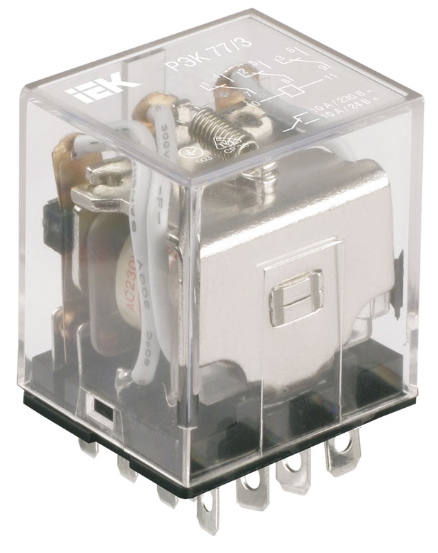 Изображение товара IEK ONI Реле РЭК77/3(LY3) 10А 220В АC