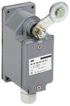 Изображение товара IEK Выключатель концевой ВП 16Г-23Б-231-55 У2.3 рычаг с роликом/ход вправо/cамовозврат 1з+1р IP55