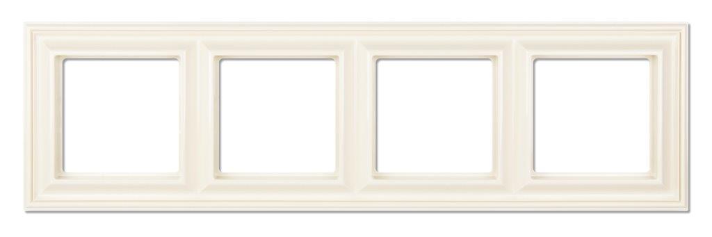 Изображение товара JUNG EcoProfi DECO Слоновая кость Рамка 4-ая