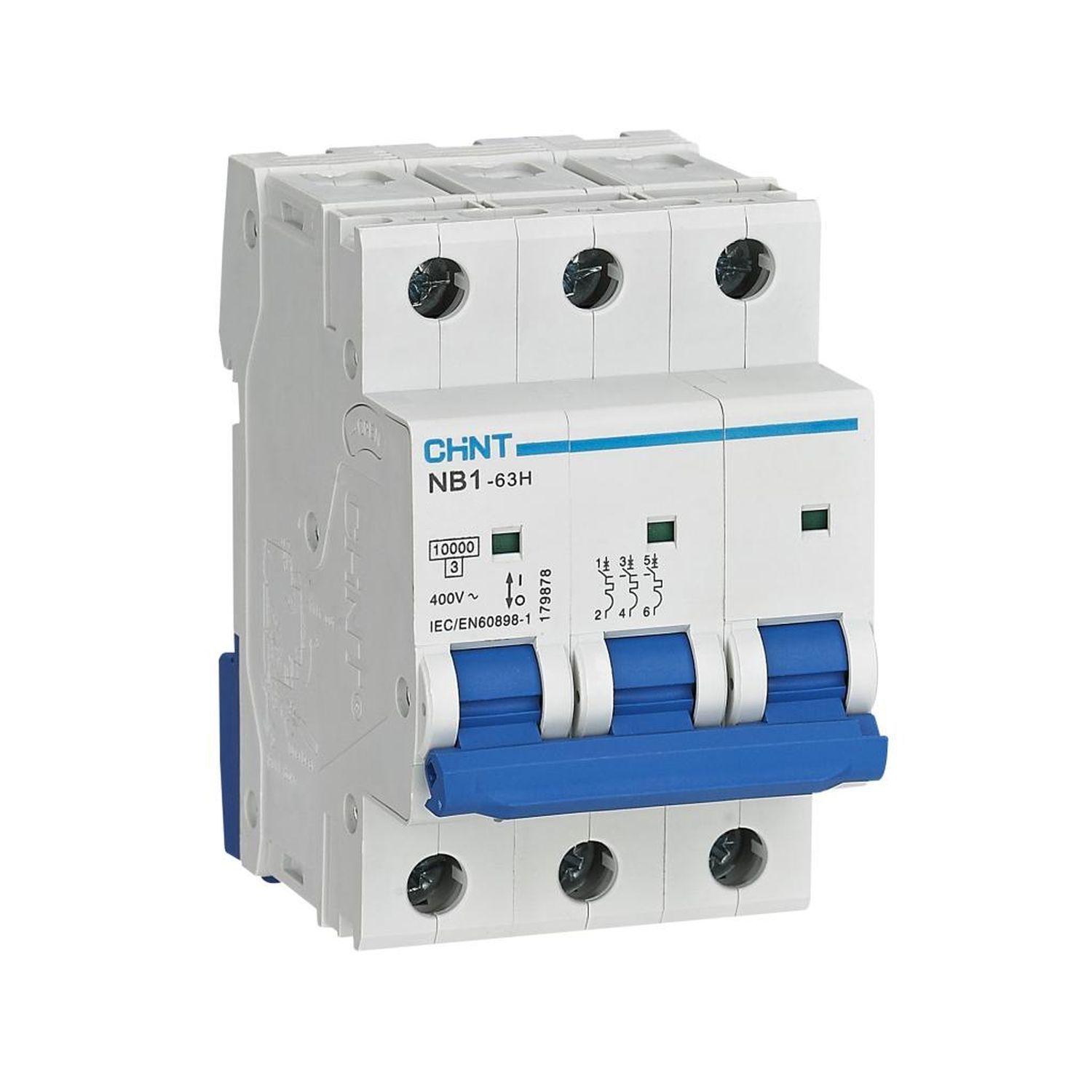 Изображение товара CHINT NB1-63H 3P 25A 10 кА C