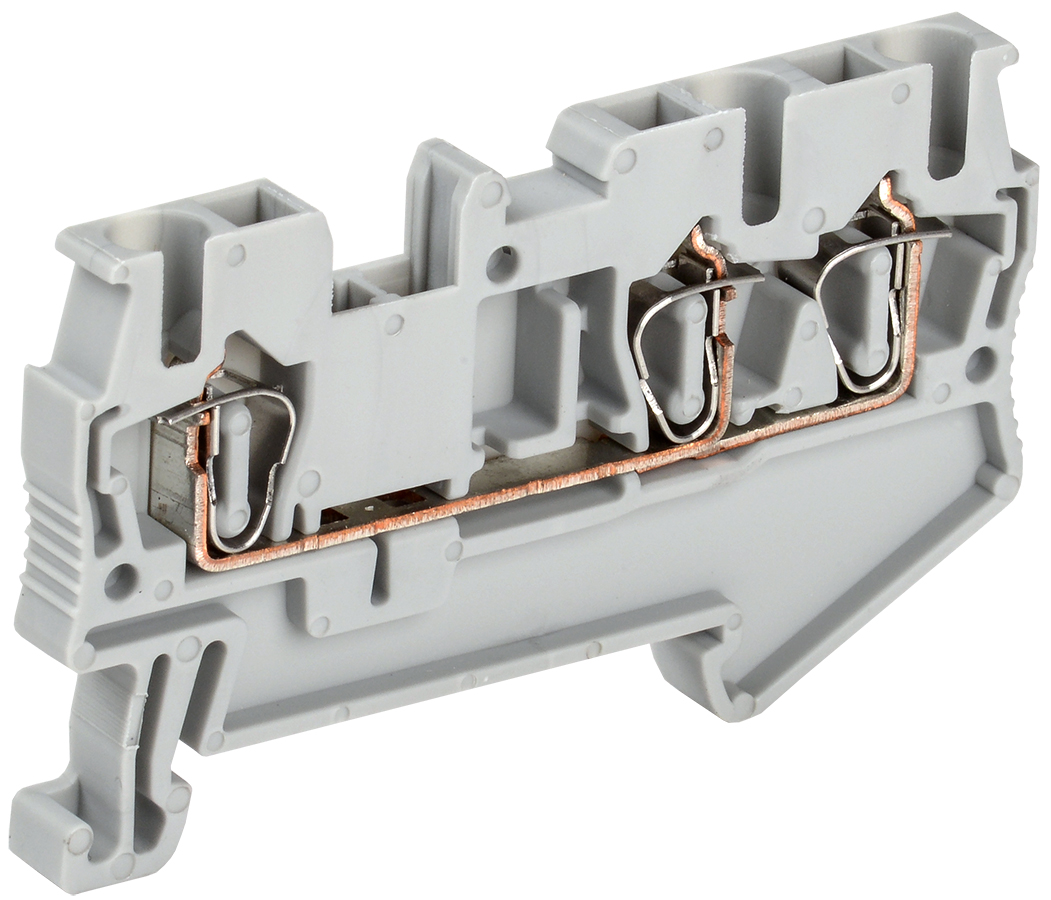 Изображение товара Клемма пружинная IEK КПИ 3в-2,5 3 вывода
