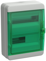 Изображение товара IEK TEKFOR Корпус пласт. КМПн-24 IP65 зелен. прозр. дверь