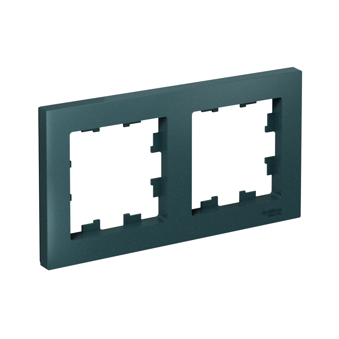 Изображение товара Изумрудная рамка AtlasDesign для двух постов, 2x2, IP20