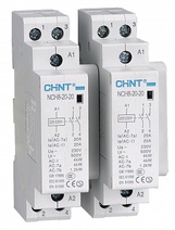 Изображение товара CHINT Контактор модульный NCH8-20/20 20A 2НО AC24В 50Гц (R)
