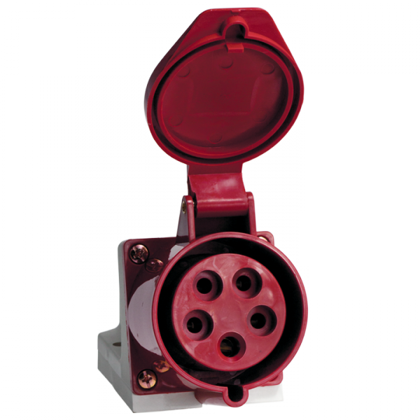 Изображение товара EKF PROxima Розетка стационарная наружная 115 3Р+РЕ+N 16А 380В IP44.