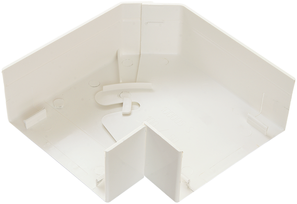 Изображение товара SPL Плоский угол 90° для кабель-каналов 100x50 белый (638013 - SPL - 100005S)