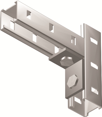 Изображение товара DKC Уголок крепежный одиночный, горячеоцинкованный