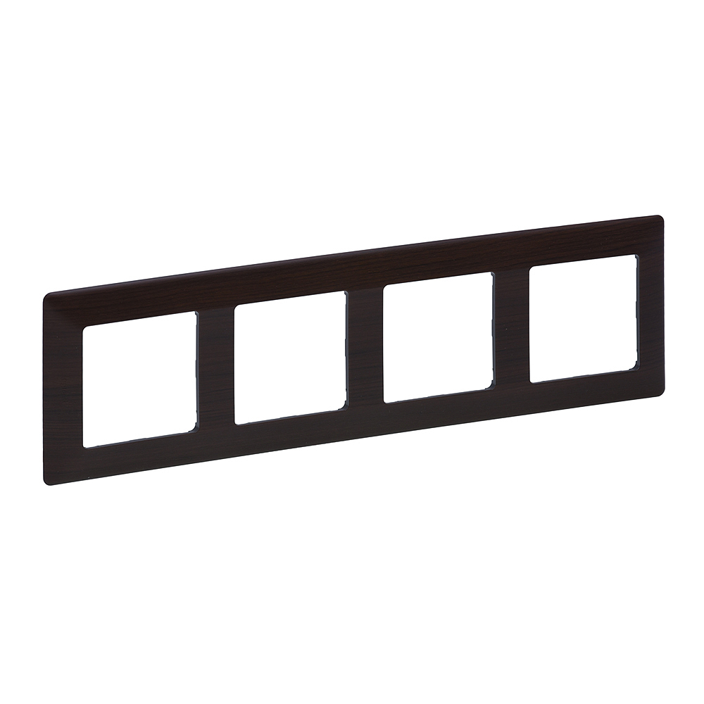 Изображение товара Legrand Valena LIFE Темное дерево Рамка 4-ая.