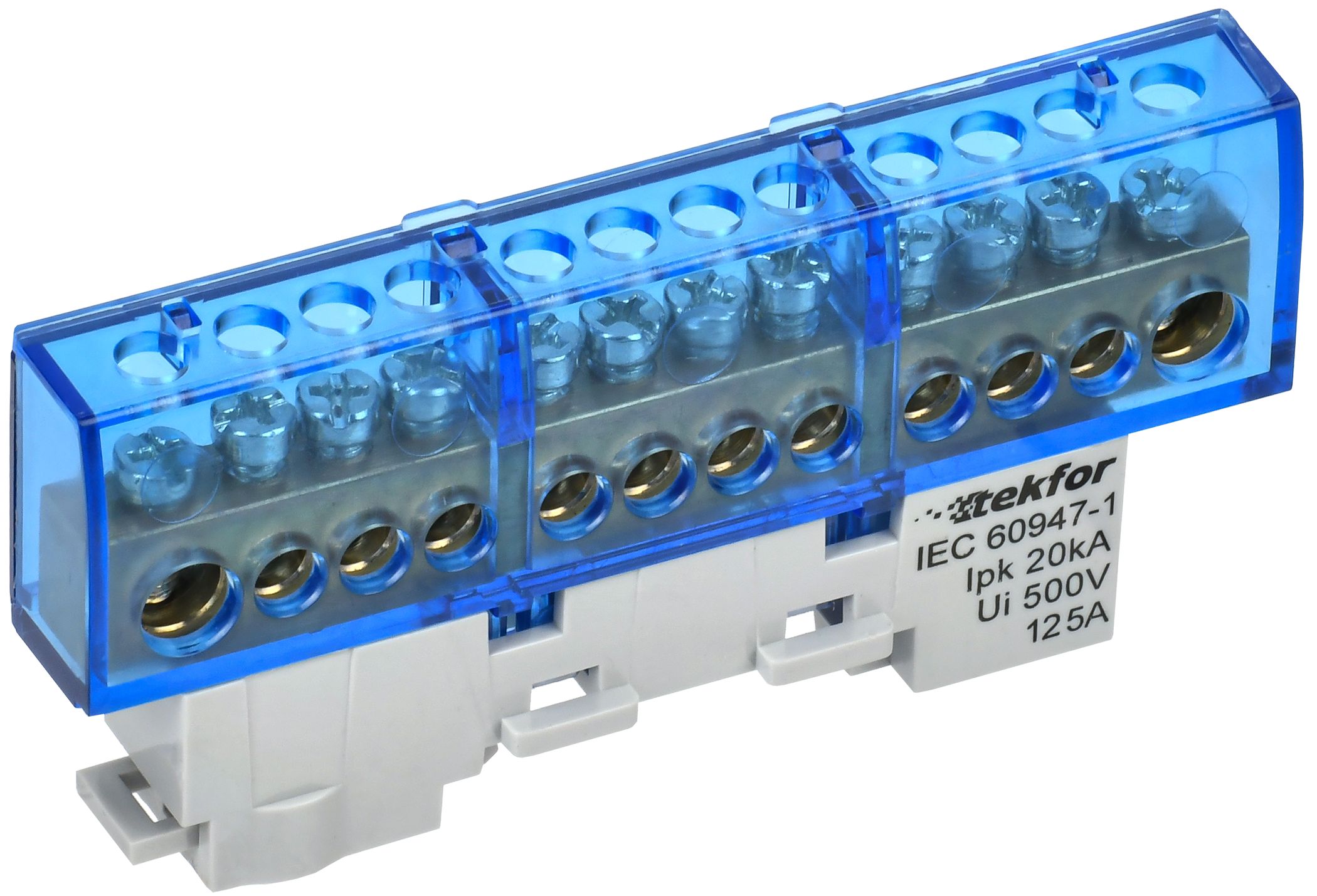 Изображение товара IEK TEKFOR Шина N "ноль" изол. на унив. держ. 8х12-12-С