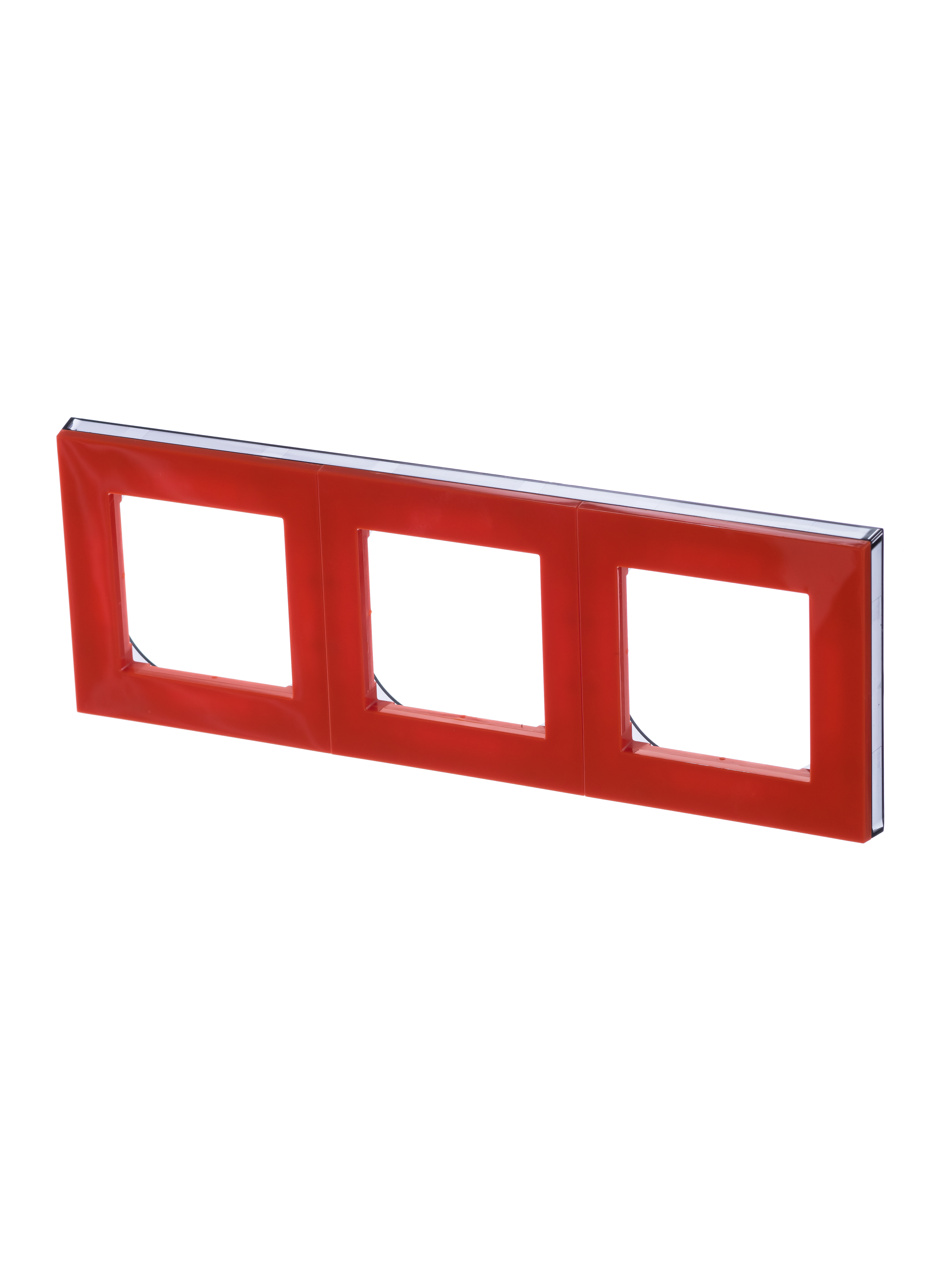 Изображение товара Dекоративная рамка Levit 3 поста, Оранжевый/дымчатый чёрный